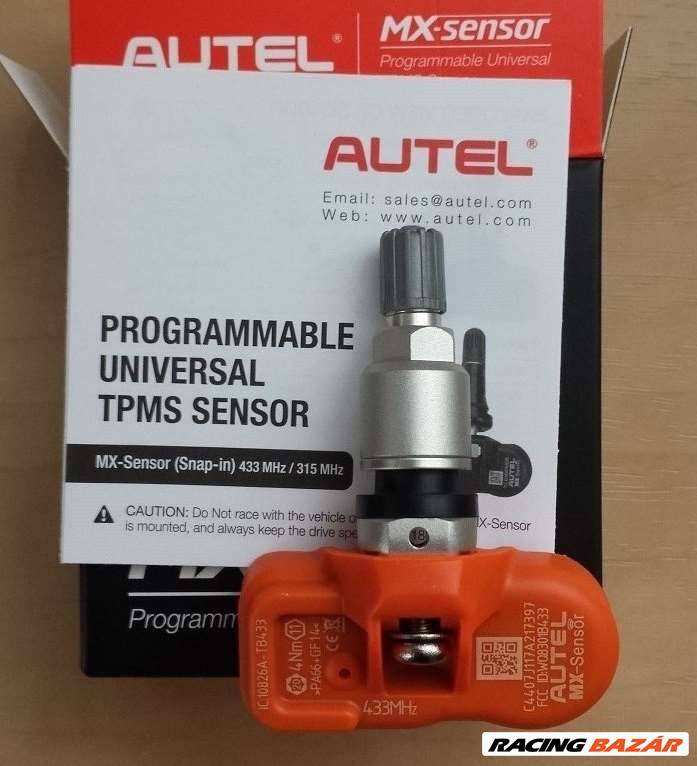 Autel MX-Sensor 433/315MHz Tpms univerzális guminyomás érzékelő szenzorok. 2. kép