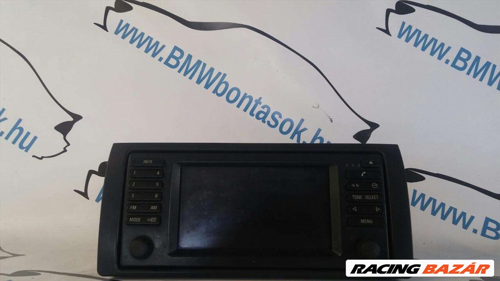 BMW X5 E53 Központi kijelző, navigáció fejegység  65526980246 1. kép