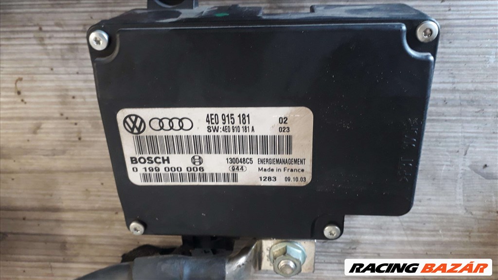 Audi A8 (D3 - 4E) akkumlátor feszültség vezérlő modul 4e0915181 1. kép