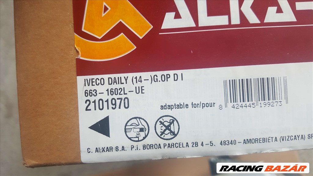 Iveco Daily 2014 utániakhoz bal első kis lámpa eladó 6631602l 2. kép