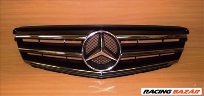 Mercedes C-klass (W204) sportdíszrács-Fekete