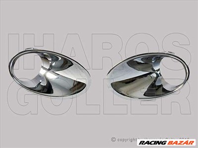 Renault Megane 2012-2013 - Ködlámpa krómgyűrű, pár