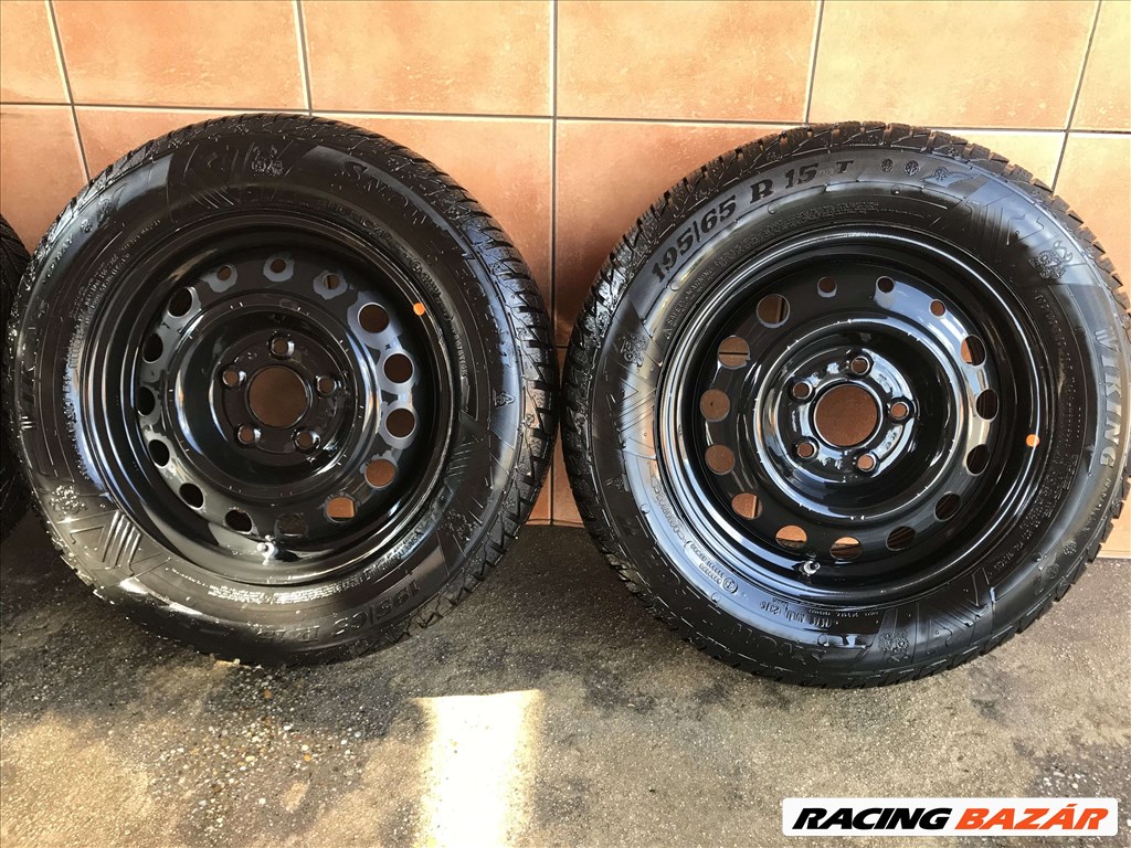  KIA CEED 15" LEMEZFELNI 5X114,3 TÉLI 195/65R15 GUMIVAL OLCSÓN!!!!!! 3. kép