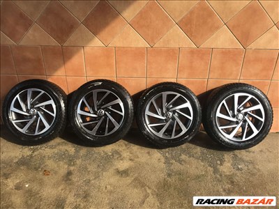 VW TOURAN 16" ALUFELNI 5X112 TÉLI 205/55R16 GUMIVAL OLCSÓN!!!!