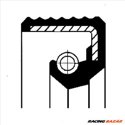 CORTECO 01012588b Tömítőgyűrű, mellékhajtás - BMW, MERCEDES-BENZ, OPEL, FORD, SEAT, SUZUKI