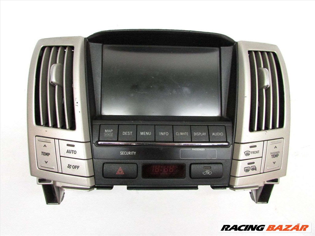Lexus RX300 RX330 RX400h kijelző navigációs egység eladó 1. kép