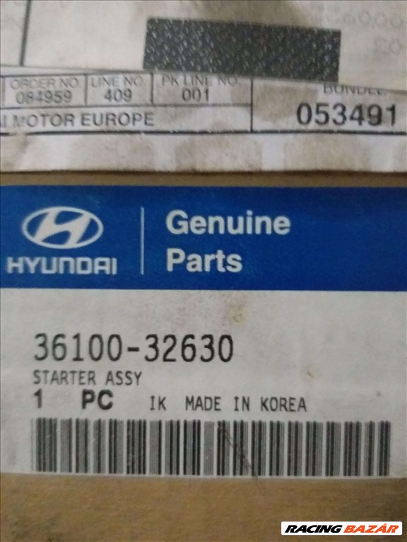 Hyundai Sonata Önindító 3610032630 1. kép