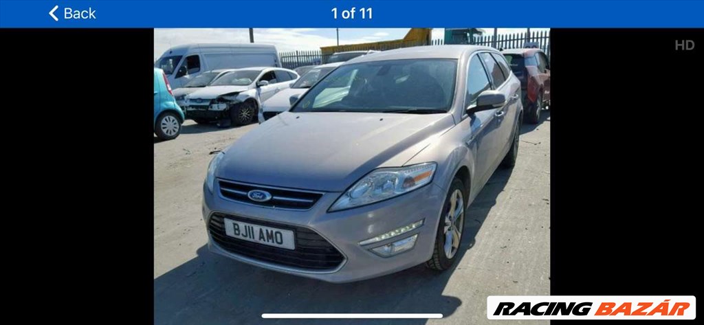 Ford mondeo motorháztető gépháztető mk4 gyári faceliftes 2010től 2. kép