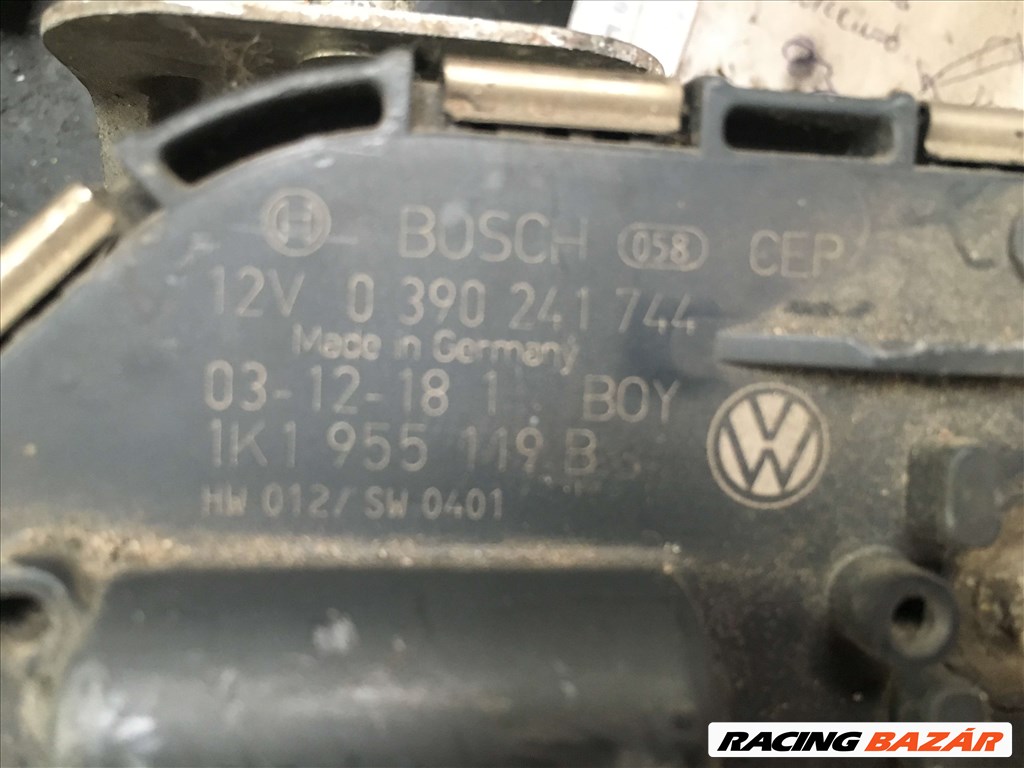 Volkswagen Golf V. ablaktörlő motor,szerkezet 3. kép