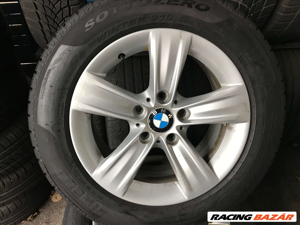 BMW F30 F31 gyári Styling 391 7,5X16-os 5X120-as ET37-es könnyűfém felni garnítúra 4. kép