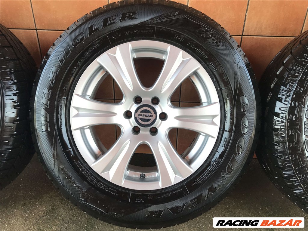 NISSAN NAVARA D40 17" ALUFELNI 6X114,3 TÉLI 255/65R17 GUMIVAL OLCSÓN!!!! 3. kép