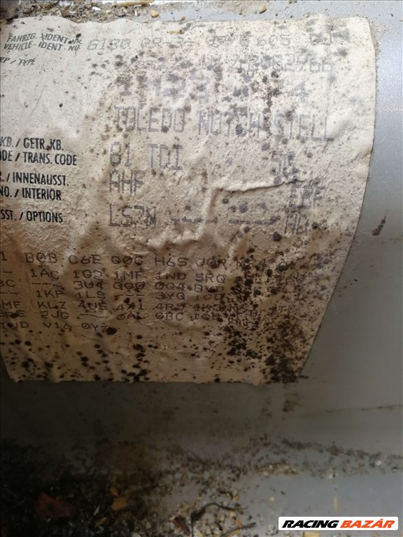 Seat Toledo bontott alkatrészei 7. kép