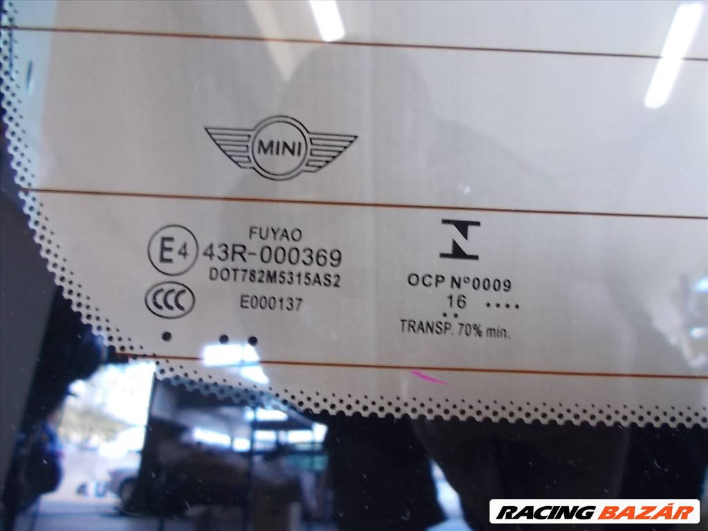 MINI MINI COOPER ONE F56 hátsó szélvédő 2014-2020 2. kép