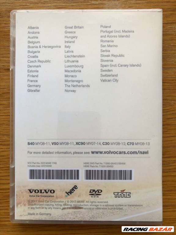 VOLVO RTI MMM+ HDD 2019 DVD  3. kép