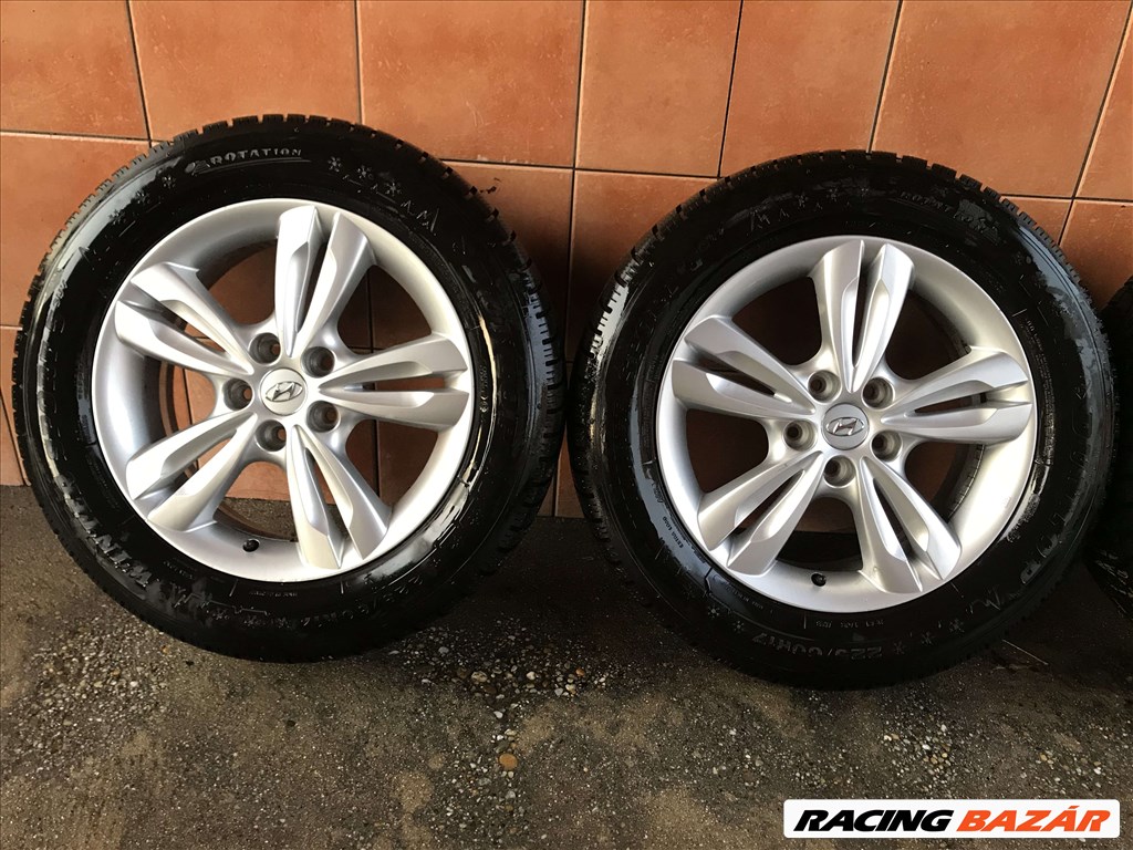  HYUNDAI TUCSON 17" ALUFELNI 5X114,3 TÉLI 225/60R17 GUMIVAL OLCSÓN!!! 2. kép