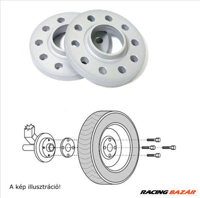 Eibach Audi A1 (Typ: GBA) 2018.07-től, 5x100-as, 10mm-es nyomtávszélesítő