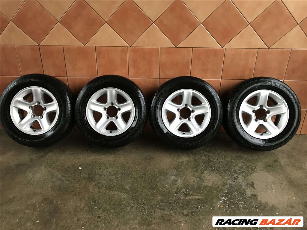 SUZUKI VITARA 16" ALUFELNI 5X139,7 ALUFELNI NYÁRI 235/60R16 GUMIVAL OLCSÓN!!! 1. kép