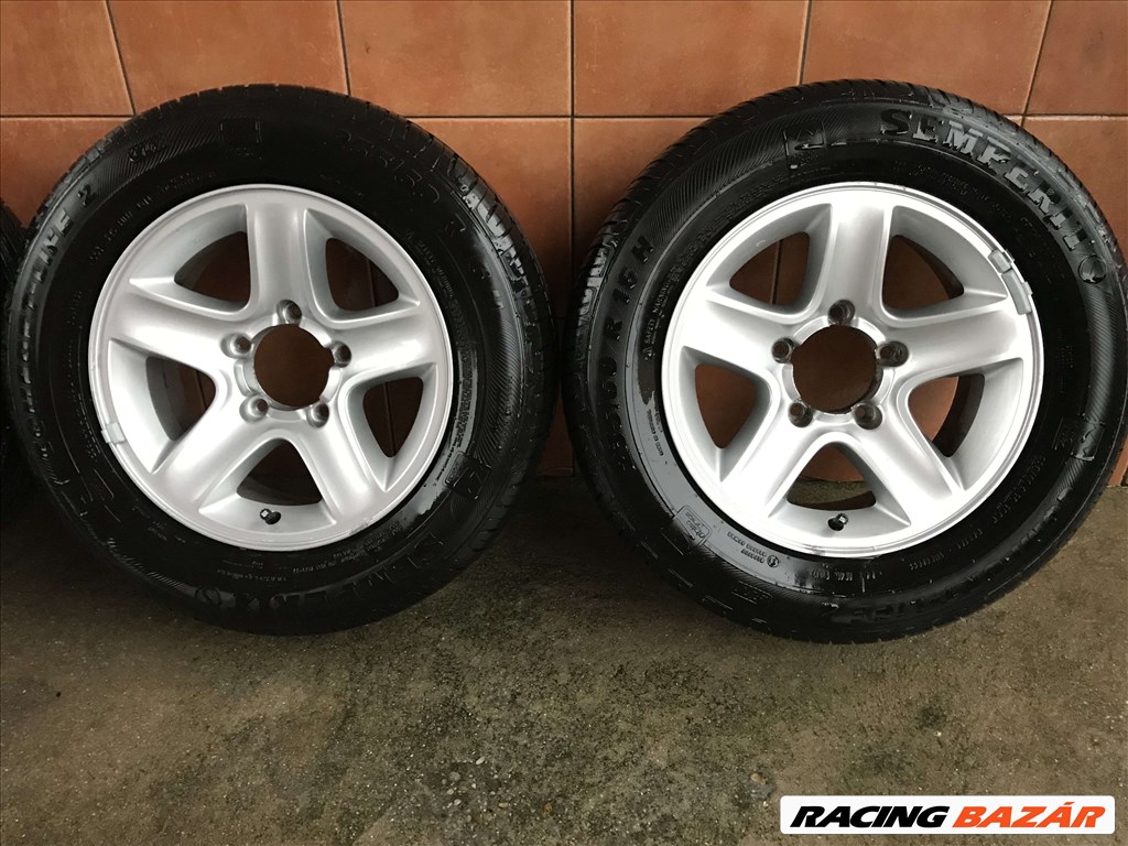 SUZUKI VITARA 16" ALUFELNI 5X139,7 ALUFELNI NYÁRI 235/60R16 GUMIVAL OLCSÓN!!! 3. kép