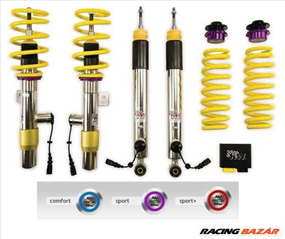 KW Audi A4 (Typ: B8) Sedan, kivéve Quattro, 2007.11-től, (első tengely terhelés 1081kg fölött), DDC ECU állítható magasságú futómű