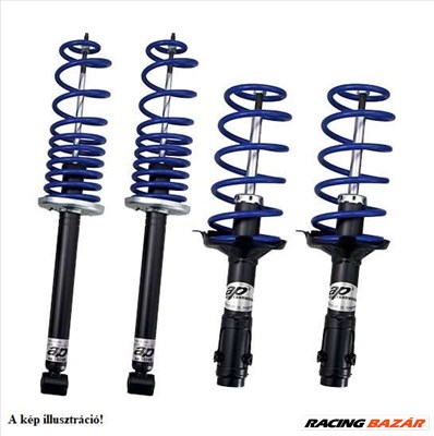 AP made by KW Bmw E81, E87, 116i, 118i, 120i, 2004.09-től, -40/30mm-es fix magasságú sport futómű