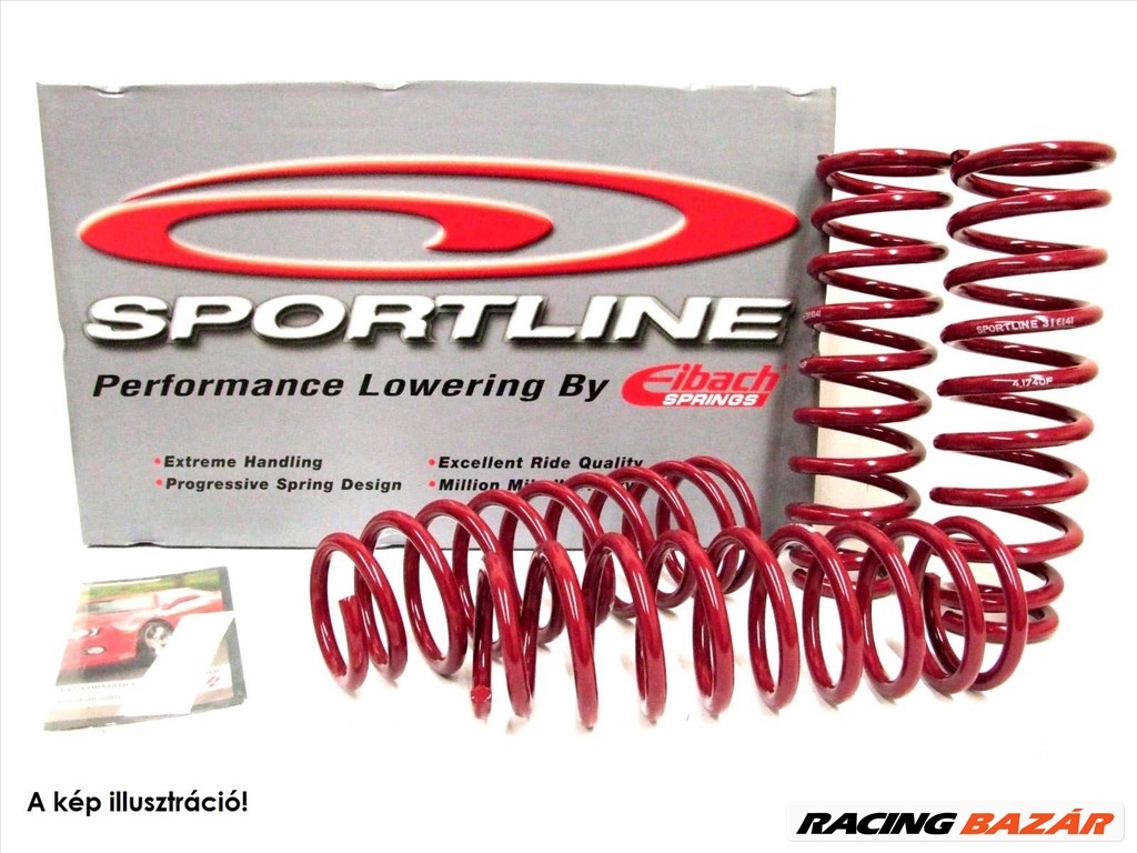 Eibach Opel Astra H, 1.4, 1.6, 1.8, 2004.03-tól, Sportline, -50/30mm-es ültetőrugó 1. kép