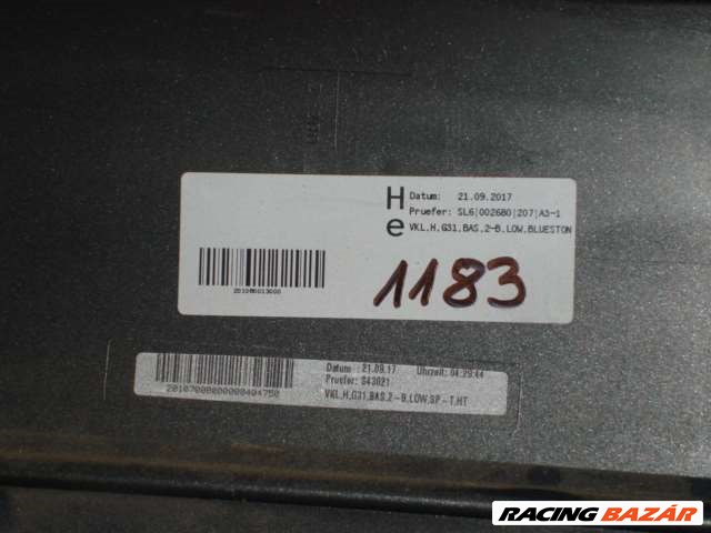 BMW 5-ös G31 4 radaros hátsó lökhárító 51127387307 2017-től 5. kép