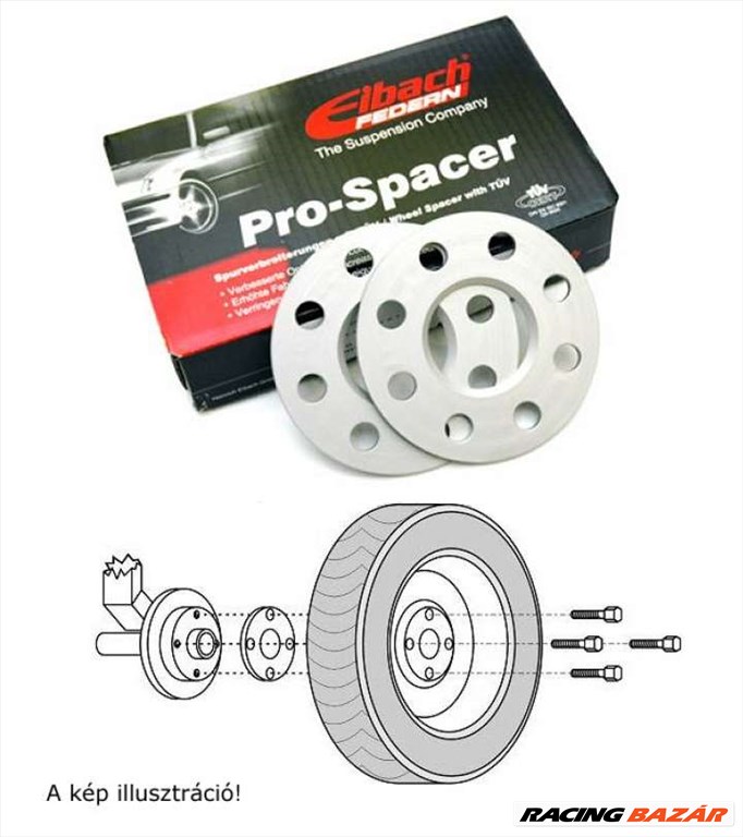 Eibach Bmw Z4 Z89, 2009.04-től, 5x120-as, 5mm-es nyomtávszélesítő 1. kép