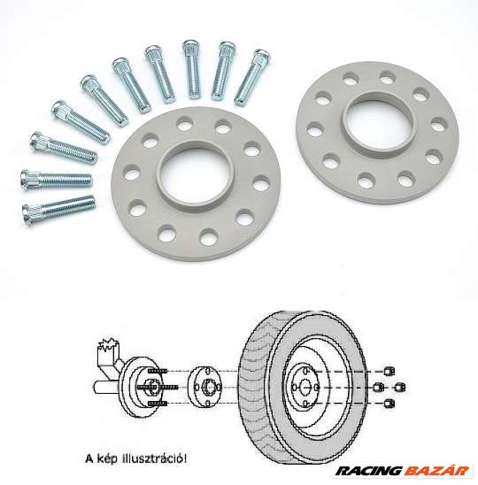 Eibach Chrysler Neon (PL), 1999.08-tól, (csak első tengelyre), 5x100-as, 10mm-es nyomtávszélesítő 1. kép