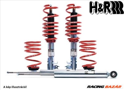H&R Honda Accord (Typ: CL7, CL9), 2003.01-től, (első tengely terhelés 1080kg alatt), H&R Monotube állítható magasságú futómű