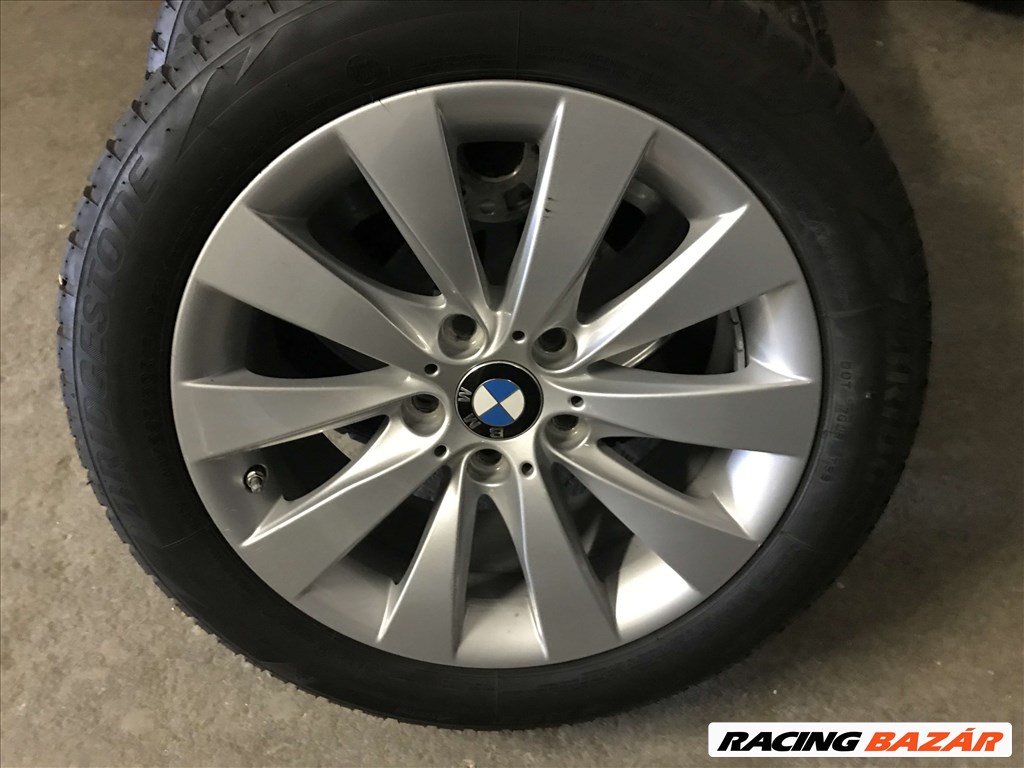 BMW F30 F31 4Er F36 gyári Styling 393 7,5X17-es 5X120-as ET37-es könnyűfém felni garnítúra eladó 4. kép