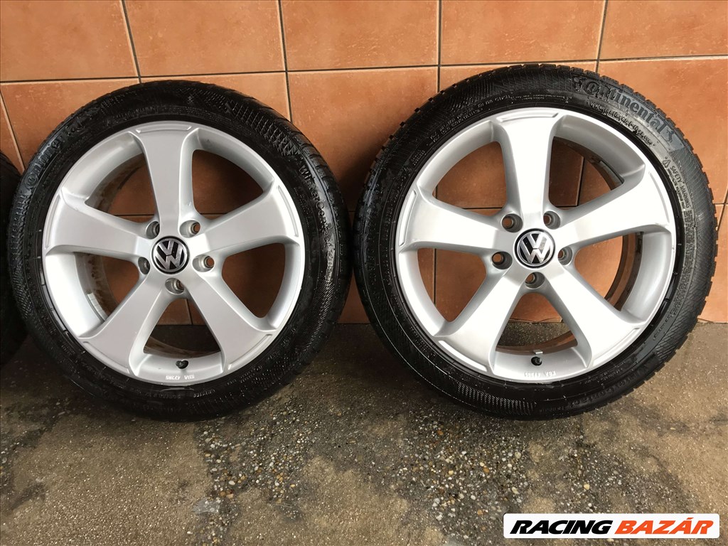 VW TOURAN 17" ALUFELN 5X112 TÉLI 205/50R17 GUMIVAL OLCSÓN!!!! 3. kép