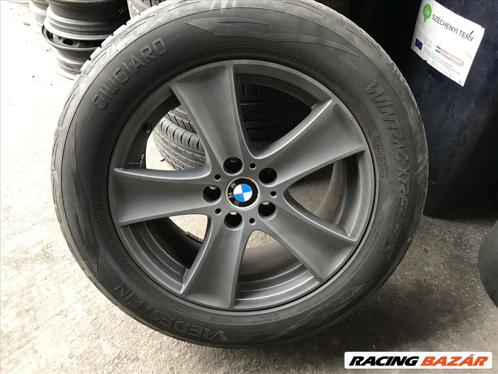 BMW X5 E70 gyári 8,5X18-as 5X120-as ET46-os könnyűfém felni garnítúra eladó 1. kép