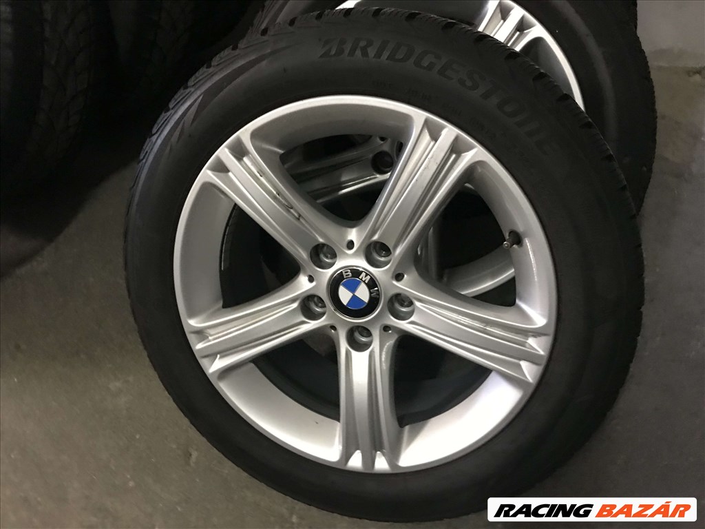 BMW F30 F31 4Er F36 gyári Styling 393 7,5X17-es 5X120-as ET37-es könnyűfém felni garnítúra eladó 3. kép