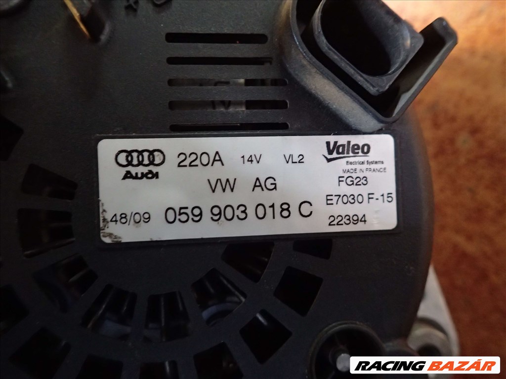 Audi-Vw 220A Valeo generátor 059903018C 2. kép