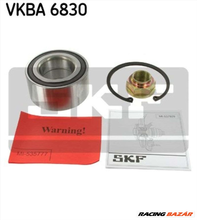 SKF VKBA 6830 Kerékcsapágy készlet - HONDA 1. kép