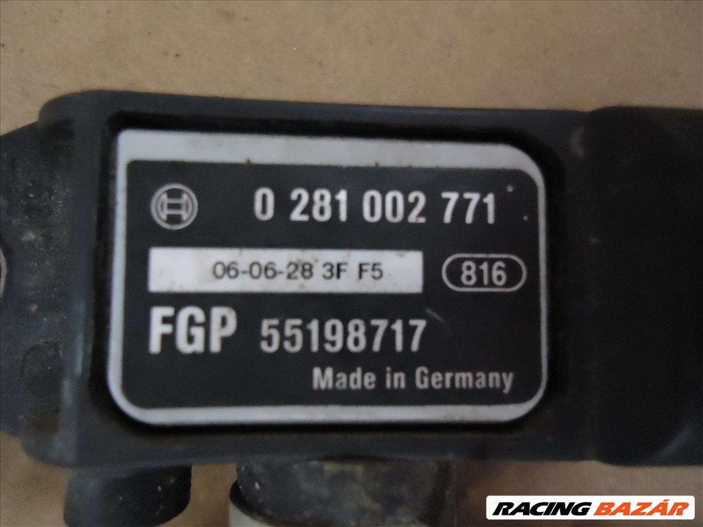Opel Zafira 1.9JTD kipufogógáz nyomás érzékelő 55198717 1. kép