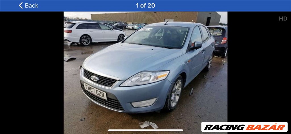 Ford mondeo lökhárító első hátsó / motorháztető géptető homlokfal zárhíd csomagtér ajtó 2. kép