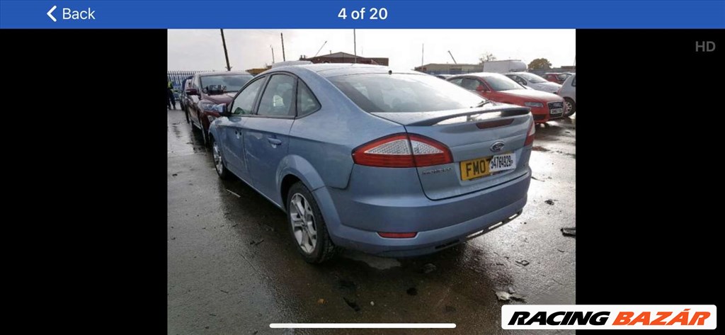 Ford mondeo lökhárító első hátsó / motorháztető géptető homlokfal zárhíd csomagtér ajtó 3. kép