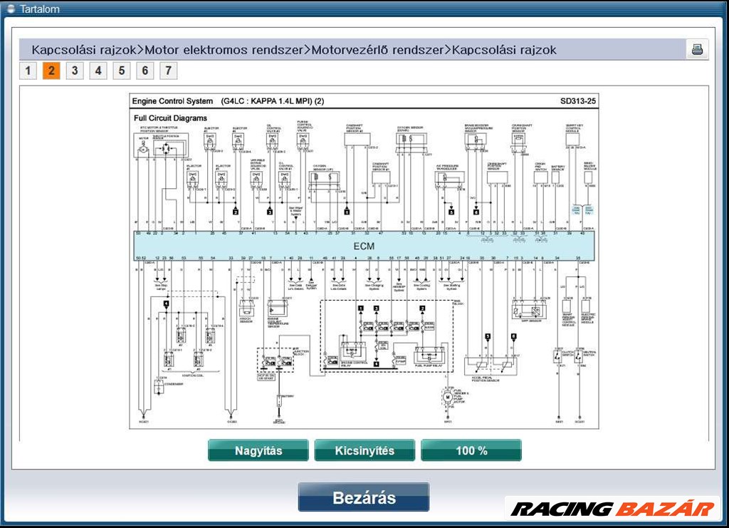 Hyundai - KIA gyári diagnosztikai interface+szoftver eladó 2. kép