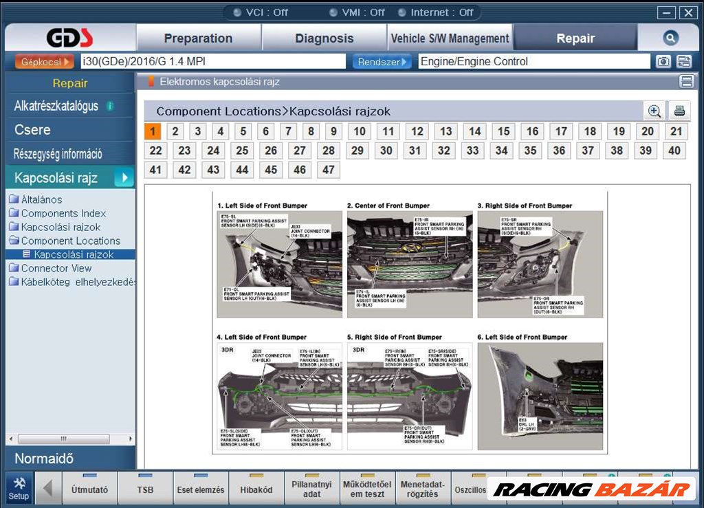 Hyundai - KIA gyári diagnosztikai interface+szoftver eladó 4. kép