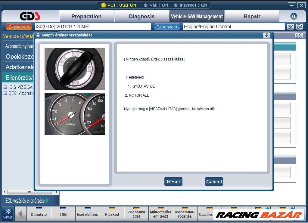 Hyundai - KIA gyári diagnosztikai interface+szoftver eladó 11. kép