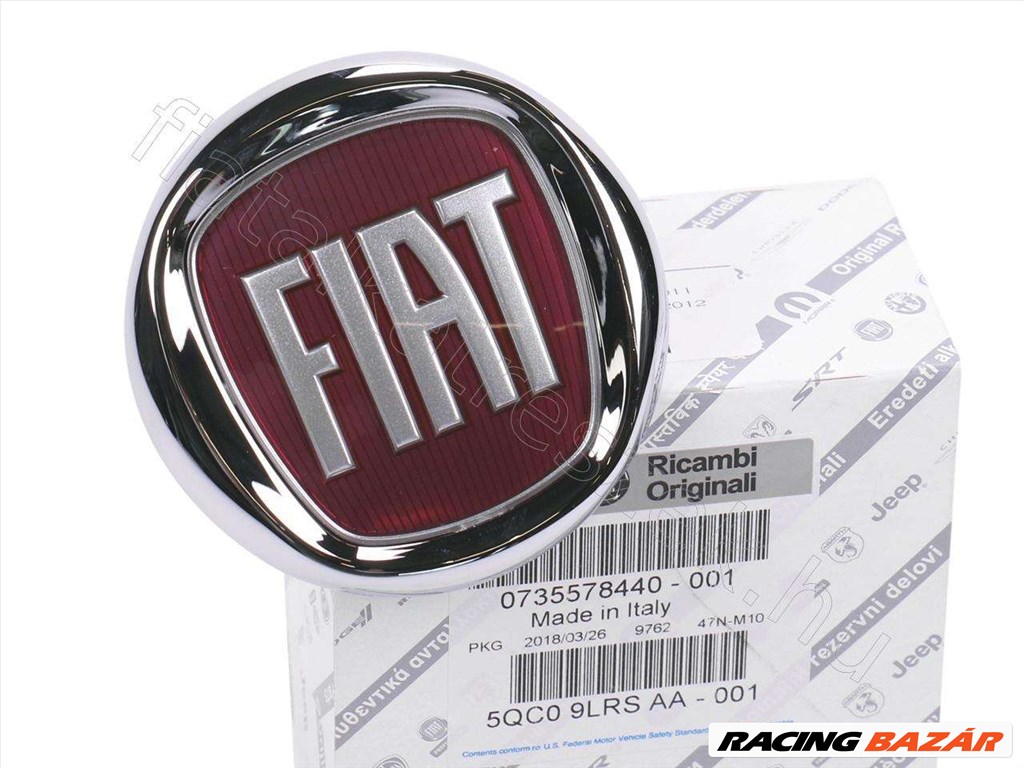 Embléma első  FIAT PUNTO EVO - FIAT eredeti 735578440 1. kép