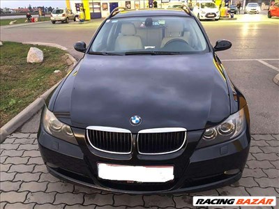 BMW E90- E91-Black Zaffír metal komplett xenonos,eleje eladó Pre LCI.