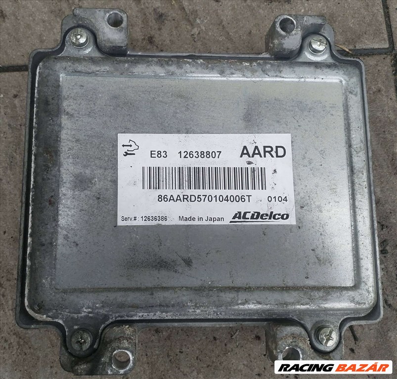 Opel Astra J 1.6i (A16XER) motorvezérlő (AARD)  12638807 1. kép