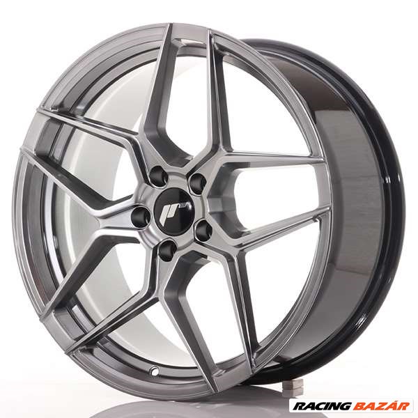 Japan Racing JR34, 9,5x19, 5x120, ET35, hyper fekete 19 coll-os alufelni 1. kép