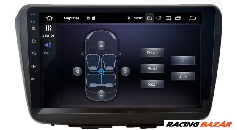 Suzuki Baleno Android Multimédia, GPS, Wifi, Bluetooth, Tolatókamerával 7. kép