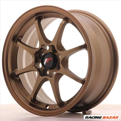 Japan Racing JR5, 7x16, 4x100/108, ET30, sötét bronz 16 coll-os alufelni