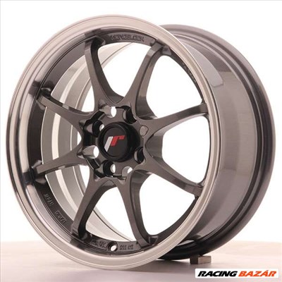 Japan Racing JR5, 7x16, 4x100/108, ET30, szénszürke 16 coll-os alufelni