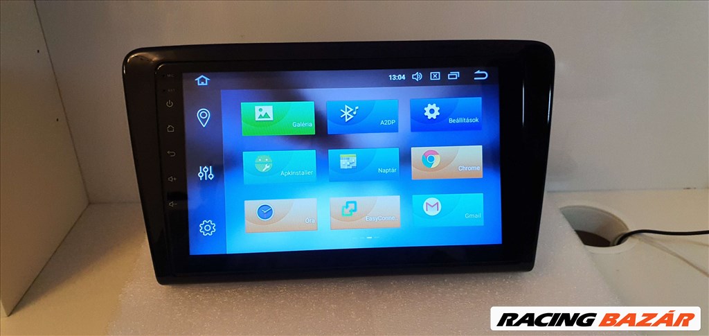 Skoda Rapid Android Multimédia GPS Fejegység 2 din Rádió Tolatókamerával 4. kép