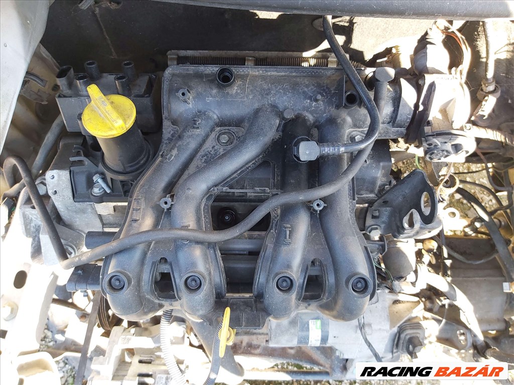 Renault Twingo 1.2 Komplett Motor D7F702 és további bontott alkatrészei 1. kép